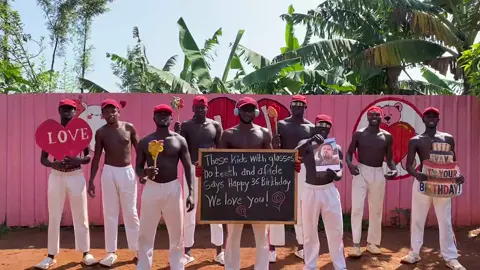 A post by @ on TikTok caption: We both chuckled😂. #greetingsfromafrica #birthday #marchbirthday #stpatricksday #fyp #funny #africa 