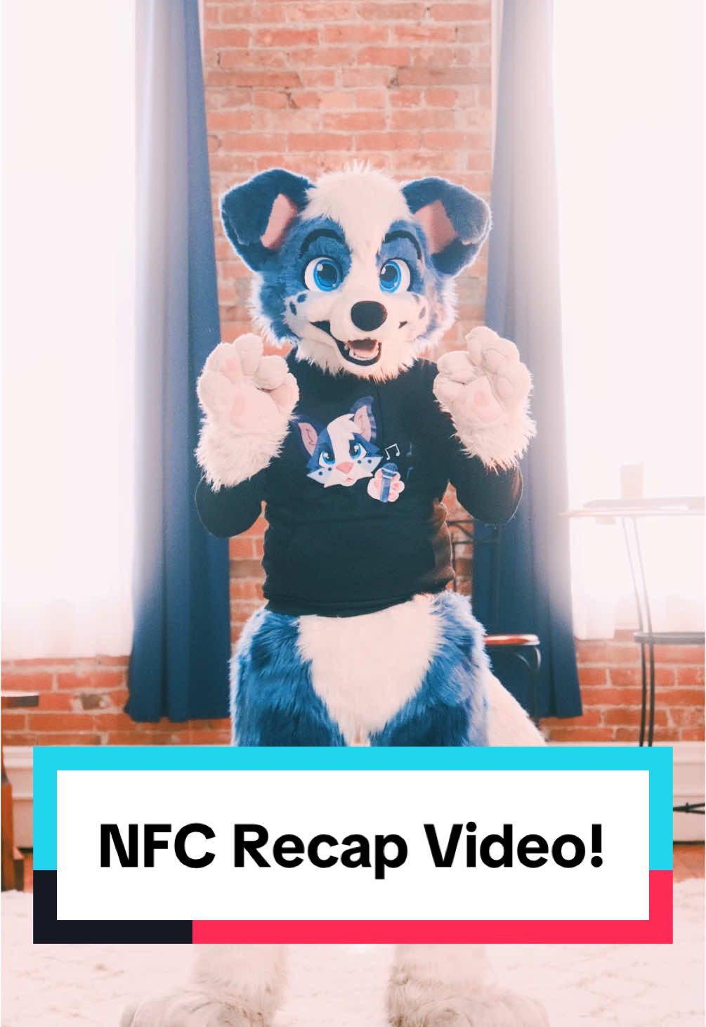 A post by @littlealphapup on TikTok caption: Some unfinished footage in this trailer but I hope you like it! Featuring @Max Fluffy™ and @CoVahr_Fox  #furry #furryfandom #littlealphapup #nordicfuzzcon #cinematic 