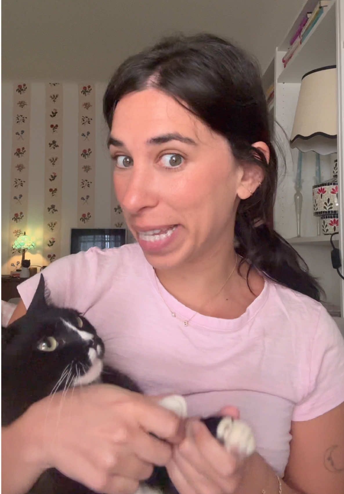 A post by @ladyefron on TikTok caption: Wow all this gushing makes me want to start a podcast @Gushers #ad