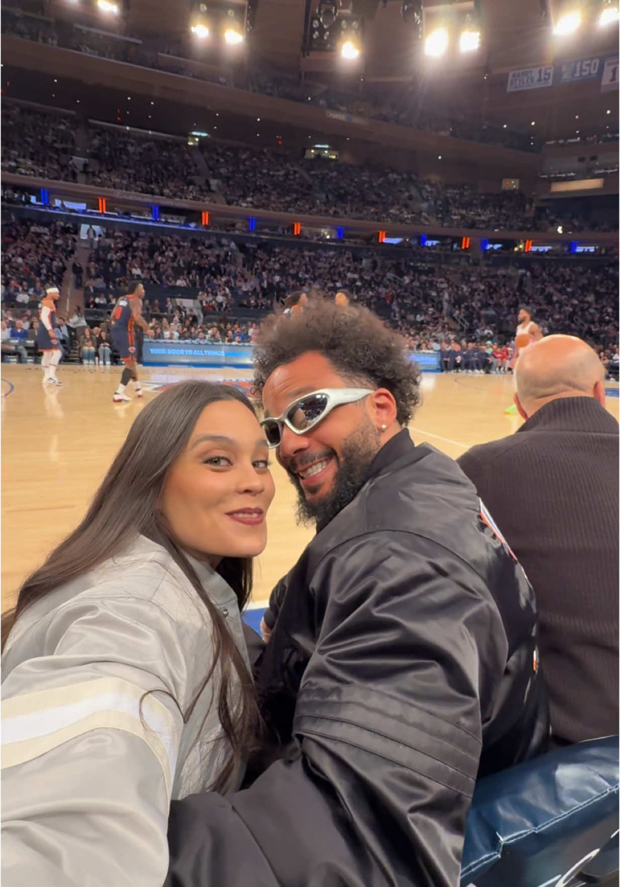 A post by @marcelotwelve on TikTok caption: Back again @New York Knicks @NBA #NYKnicks #NBA 