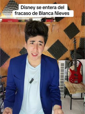 A post by @salinas_j.c on TikTok caption: Disney se entera del fracaso de Blanca Nieves 😅 Cd: @Davis Dashing 