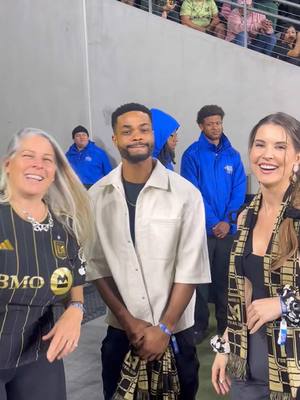 A post by @amandacerny on TikTok caption: Lets goooooooooooo @KingBach #lafc #intermiami 