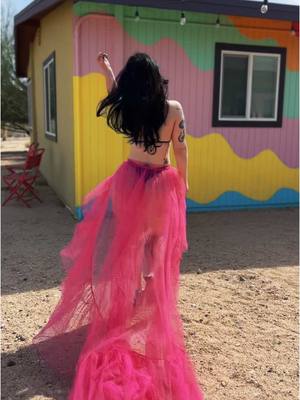 A post by @haleyquinn_la on TikTok caption: poolside couture in the desert 🫶🏻