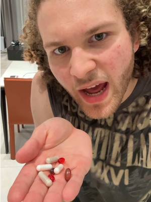 A post by @jmancurly on TikTok caption: i’m sick #sick #fever #suffering #medicine #jmancurly