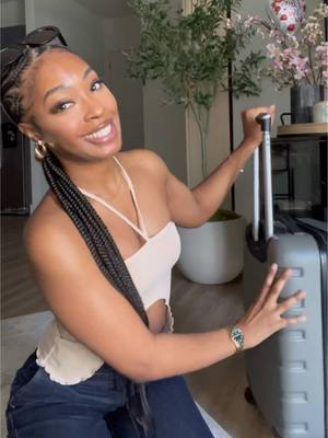 A post by @jaylonbrooke on TikTok caption: Replying to @Kay ♡ Ask and you shall receive! Everything is in my storefront under “Carryon”. #southwestairlines #carryon #packingskincarefortravel 