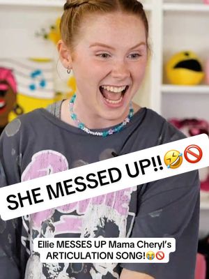A post by @cherylporterdiva on TikTok caption: Can you do it?🤣‼️ @ELLIE BANKE #fail #funny #blooper #viral #singer 