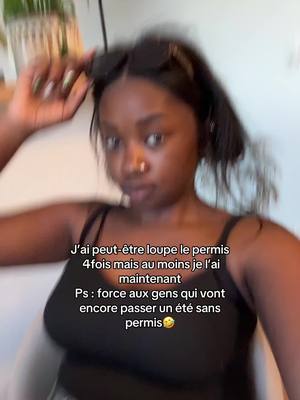 A post by @amiinatoxxspam on TikTok caption: Maintenant que je suis permis, je peux me le permettre et encore un grand merci à @Valide Ton Permis 🫶🏾