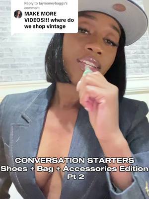 A post by @fashionnprodigy on TikTok caption: Replying to @taymoneybaggs I love that you all are loving my vintage treasures! Here’s part 2 ✨ Bringing timeless pieces into my wardrobe alongside some incredible discounted finds that align perfectly with my evolving style. Classic, curated, and uniquely me. Should I do more break downs of where + how to shop?! #style #unboxing #haul #fyp #shoes #bags #luxury #vintage #nyc #dsquared2 #dior #chanel 