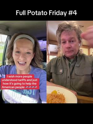 A post by @mdg650hawk7thacct on TikTok caption: #duet with @🇺🇸Jennifer Wilson🇺🇸 Full Potato Friday #4