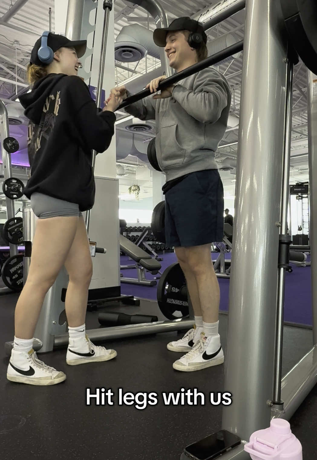 A post by @faithpeters_ on TikTok caption: 4 weeks outtttt #fyp #foryou #gym #gymtok #bodybuilding #relationship #gymcouple 