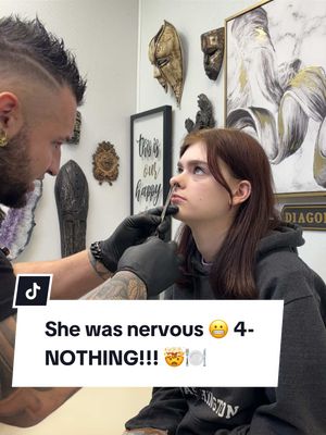 A post by @bearbeastmode on TikTok caption: Buttaaah 🧈 #septum #septumpiercing #nose #piercing #pierced #fyp #foryoupage 