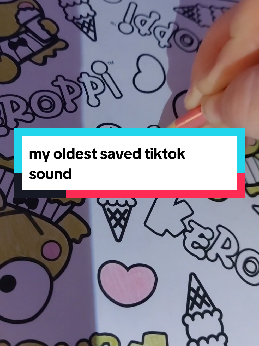 A post by @cedar_the_critter on TikTok caption: yes, ive been on here that long and yes, that is a hello kitty coloring book #savedsounds #fyp #foryou #foryoupage 