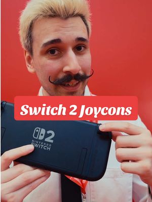 A post by @keinpart2 on TikTok caption: Switch 2 Joycons sind satisfying! 😍 | #Switch2 #Nintendo #NintendoSwitch2 #Switch2Joycons #Joycons #HandsOn #GamingNews #Switch2Test 