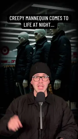 A post by @realwillgardner on TikTok caption: Creepy mannequin comes to life at night…#scary #creepy #fyp #demon #ghost #scarystories #haunted 