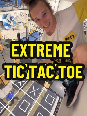 A post by @bob.reese on TikTok caption: EXTREME TIC TAC TOE 🤯 We Are professionals, do not attempt ⚠️ 