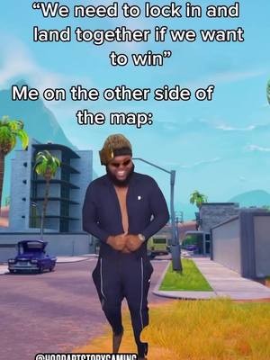 A post by @gaming on TikTok caption: Tag your duo 🤣 via: hoodartstorygaming (IG) #Gaming #meme #fortnite #fyp #viral #tiktokgaming