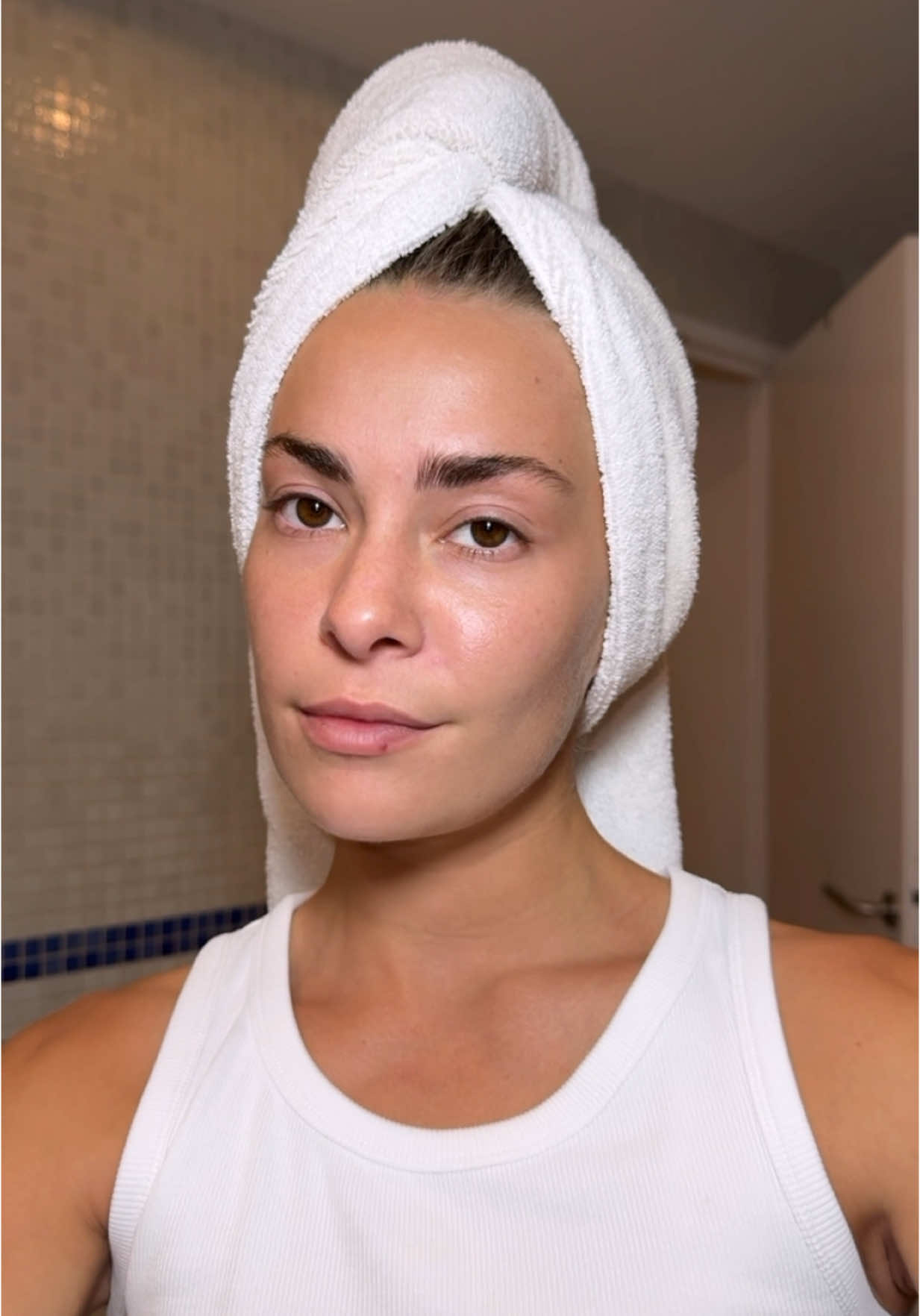 A post by @lolowbatt on TikTok caption: Nightly makeup :) 