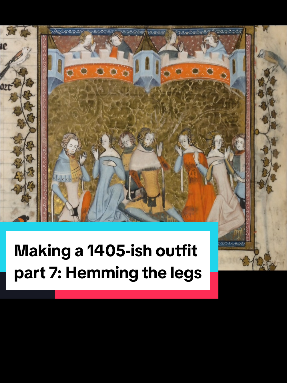 A post by @magpie6493 on TikTok caption: I've been having such a wonderful time posting all thes videos thanks to everyone's wonderful appreciation for them so I want to say a special thank you. Hope you enjoy tge video #history #historicalreenactment #history #medievaltiktok #medieval #wip 
