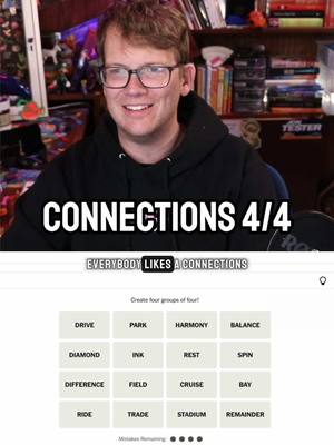 A post by @hankgreen1 on TikTok caption: Oops! Started with a jump scare📉 #connections 