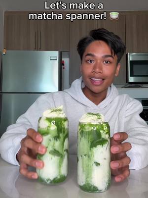 A post by @_angelomarasigan on TikTok caption: Have you tried a matcha spanner before? 🤭 #matchaspanner #matchaeinspanner #communitygoodsmatcha #icedmatchalatte #bestmatcha #howtomakematcha #matcharecipes 
