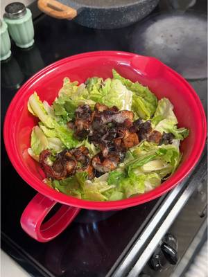 A post by @joshandmomma on TikTok caption: Anyone else ever try this? 👀 @Josh’s Momma @Josh Godfrey #familydinner #joshandmomma #joshsmom #familyrecipe #saladrecipe #quickdinner #quickrecipe #easyrecipe #easydinner #healthydinner 
