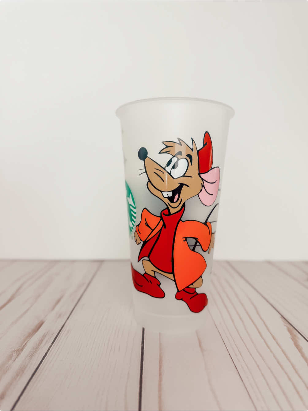 A post by @threepairsofears on TikTok caption: Let’s make a Jaq and Gus Gus cup using permanent adhesive vinyl! ✨ … #smallshop #smallshops #smallbusiness  #threepairsofears #asmr #asmrvideo #cricut #maker #cricutmaker  #crafting #crafts #diy #crafter #customcups#customcup #permanentadhesivevinyl #craftvinyl #disneycups #cinderella  