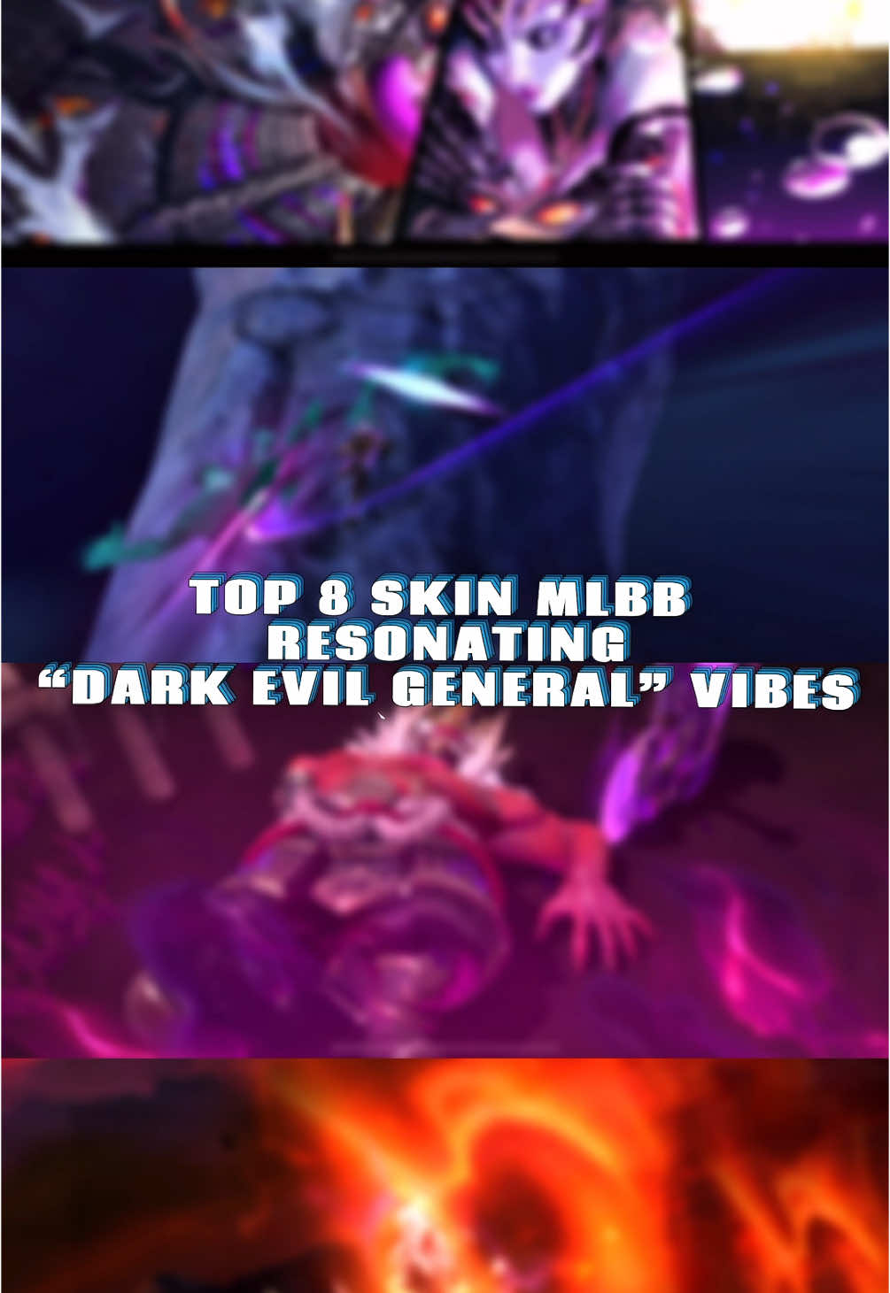 A post by @mobilelegends_id on TikTok caption: Coba komen skin yang aura villainnya melekat kuat 😈 #mlbb #mobilelegends #mobilelegends_id #serubarengmlbb #samasamamain 