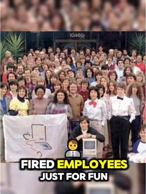 A post by @unique.planet on TikTok caption: Apple‘s First CEO Fired 40 Employees for Fun 📱🍏 #apple #ceo #drama #michaelscott 