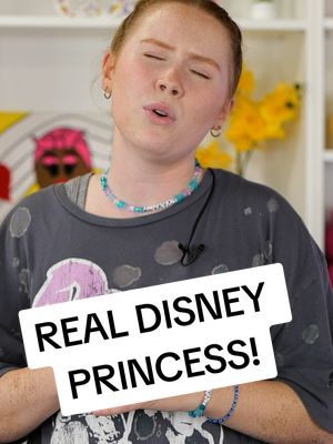 A post by @cherylporterdiva on TikTok caption: Is she a @Disney #princess ? @ELLIE BANKE #adreamisawishyourheartmakes 