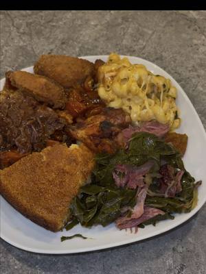 A post by @kayladanielleart on TikTok caption: Soul Food❤️