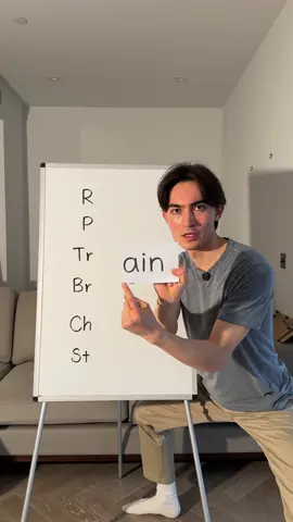 A post by @jayfujiwara on TikTok caption: English words ending in “ain”