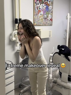 A post by @dr_rubinshtein on TikTok caption: Who wants a smile makeover next ?? Comment below 🦷❤️