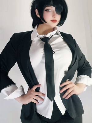 A post by @evelinaavaa on TikTok caption: #himeno #chainsawman 