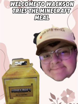 A post by @wackson_22 on TikTok caption: Sorry for the mouth noises 😭 #minecraft #minecraftmeal #mcdonalds 