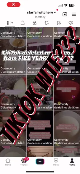 A post by @starfallwitchery on TikTok caption: I am seriously so confused—how did it not hit the “Witchcraft At School” video? #CapCut #tiktok #fyp #wtf #tiktokwtf #plshelp #??? 
