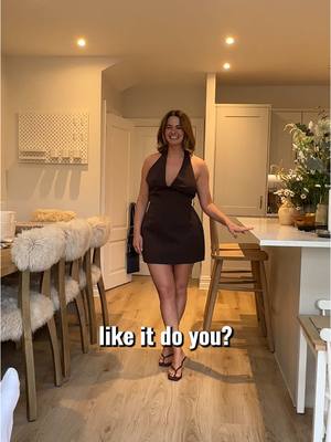 A post by @poppyhollins on TikTok caption: Fiancé rates my 30th birthday outfit choices 😅 @White Fox Boutique #whitefox use my code POPPYHOLLINS to get 15% off xox #ad 