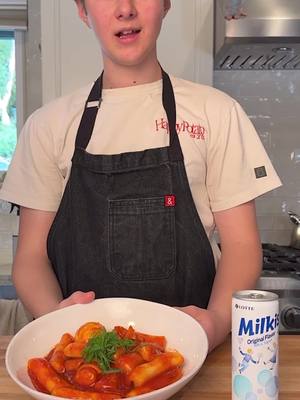 A post by @cooking_with.kian on TikTok caption: Tteokbokki!