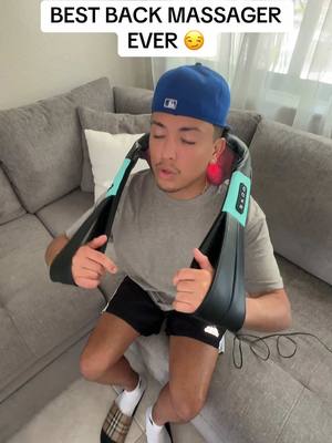 A post by @willytube on TikTok caption: I CANT GET ENOUGH OF THIS NECK AND SHOULDERS MASSAGE (ON SALE) 🧘‍♂️#massage #neckpain #shoulderpain #tiktokshop 