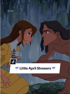 A post by @disneyanimation on TikTok caption: May flowers are just around the corner ☔️🌸 Stream these titles and more on #DisneyPlus 