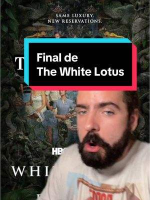 A post by @ibarrechejavier on TikTok caption: Me supo raro pero no me supo mal. ¿Ustedes qué opinan? #thewhitelotus #hbo #max #serie #tailandia #drama #finale 