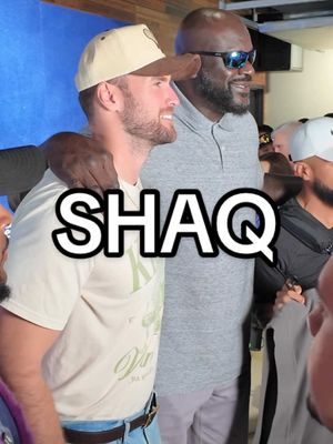 A post by @tyler.bergantino on TikTok caption: I felt petite 🥹 @ShaqDieselONeal 