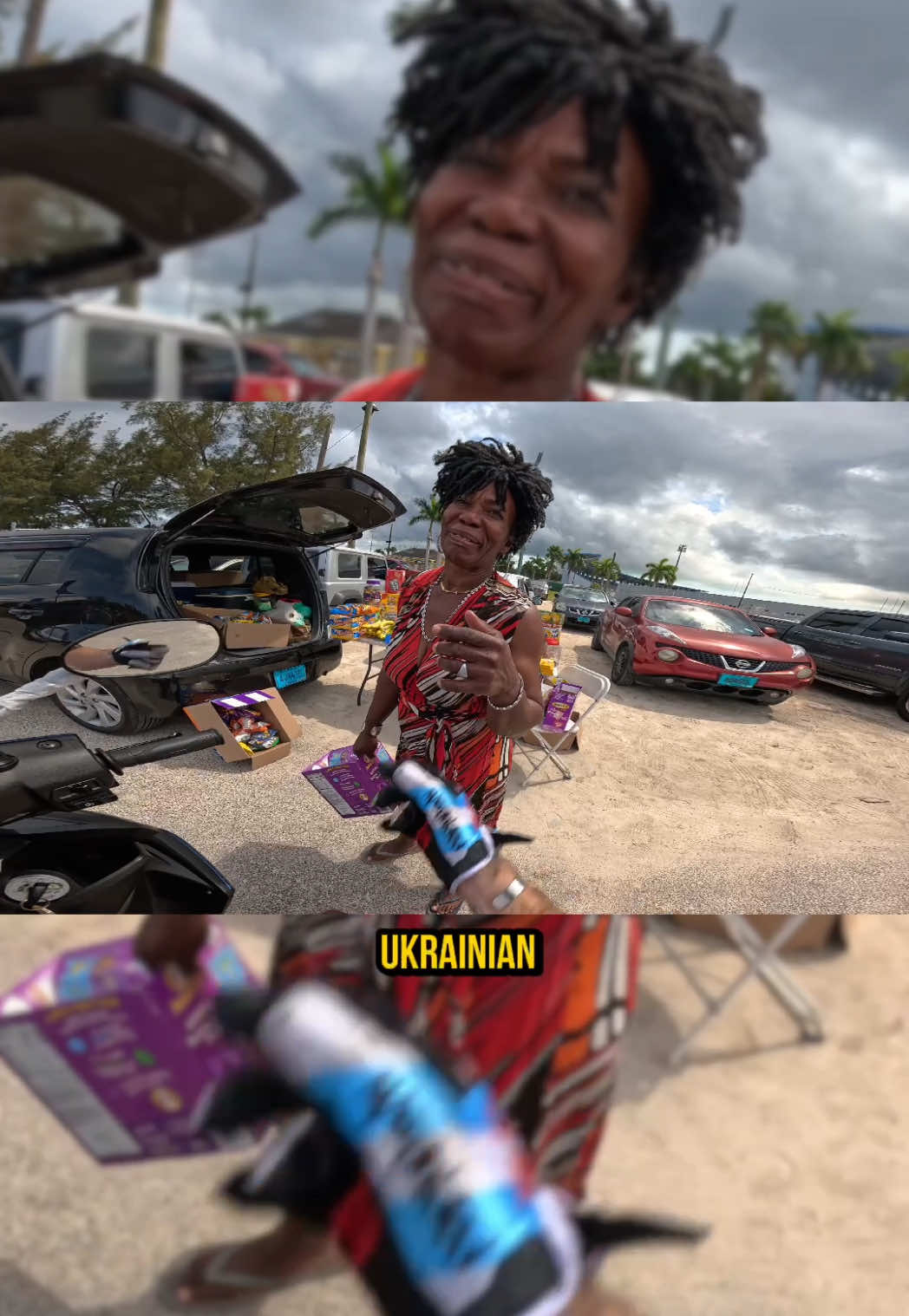 A post by @brian_636 on TikTok caption: The most woman in Nassau #ride #scooter #bahamas 
