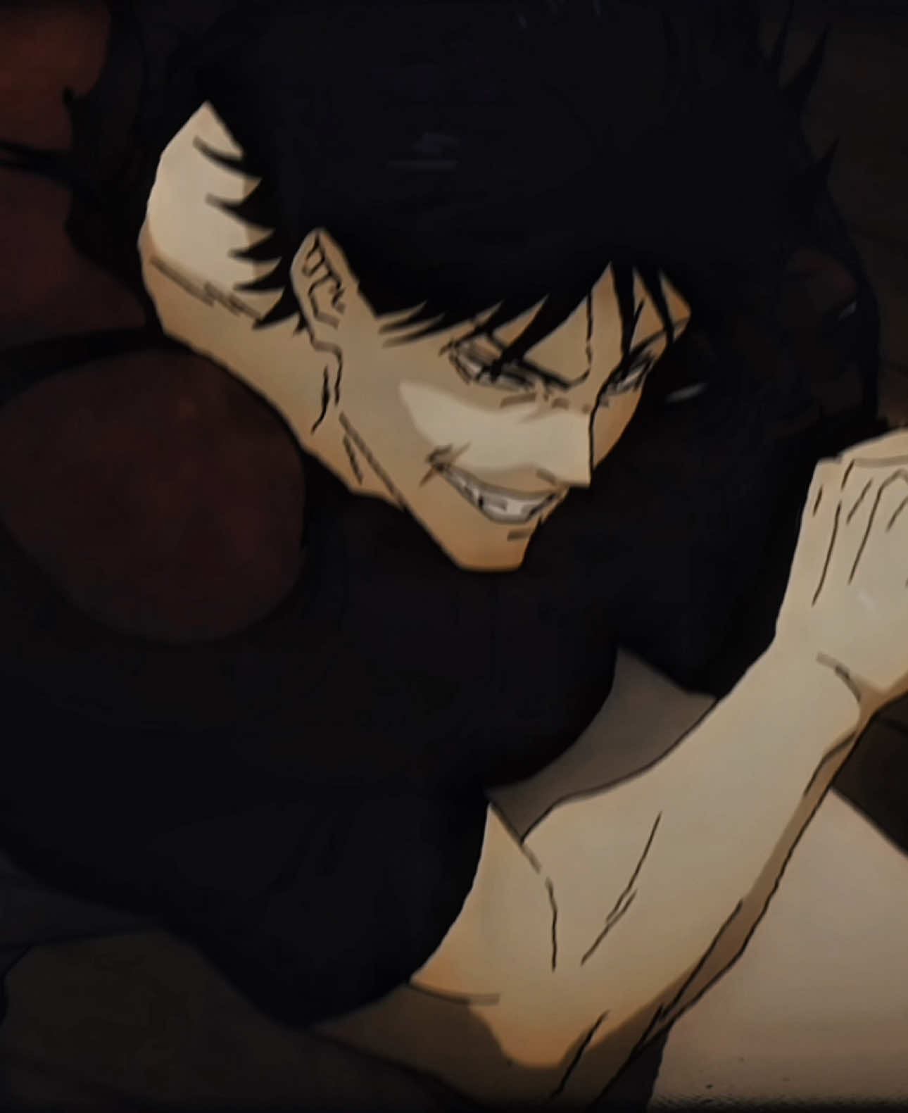 A post by @the_rat_cooker on TikTok caption: Ones again a edit of my homeless man also sorry about the ending part I was to lazy to come up with anything #TOIJ #tojifushiguro ##toji##jjk##jujutsukaisen##tojifushiguroedit##jjkedit