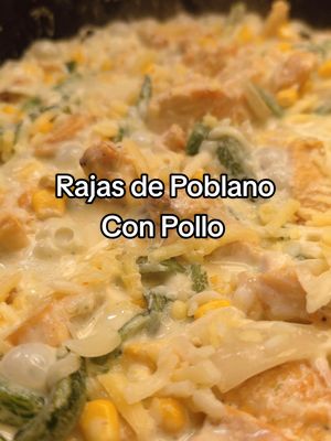A post by @cocineroenproceso on TikTok caption: Rajas con Crema y Pollo #yosoycocinero #recetas #recetasmexicanas #comidamexicana #recetafacil #pollo 