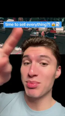 A post by @colewherld on TikTok caption: chat, are we cooked? 😳📉  #crypto #stocks #web3 #btc #cryptonews #trump #eth #nasdaq #blackmonday #greenscreen 