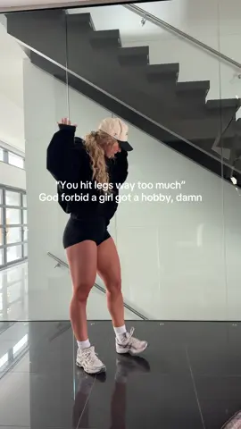 A post by @daileylifts on TikTok caption: These bad boys are why im employed, show some respect 😩  #baddaytobealeg #legday #legsfordays #legworkouts #gymgirl #godforbid 