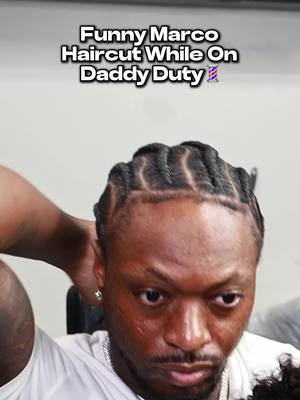 A post by @getslyced on TikTok caption: He done woke the baby up  #Slyhuncho #lifestyle  #dailyvlog  #grwm  #hairstyles #haircut #barber #hairtutorial #hairtransformation #hairgoals #hairfashion #asmr #haircolor #personalcare #newyorkhairstylist #houstonhairstylist #atlantahairstylist #hairextensions #hairreplacement #barbershop #barberlife #atlantabarber #360waves #floridabarber#houstonbarber #newyorkbarber #haircare #skincare #anime 
