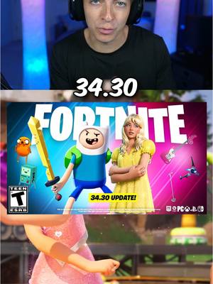 A post by @packapuncheryt on TikTok caption: *NEW* FORTNITE UPDATE LIVE NOW!! 😱🔥