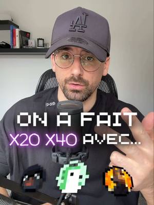 A post by @loik.sch on TikTok caption: 🚨Il y a des opportunités partout en crypto. Depuis début février on a pu faire de belles performances sur certaines cryptos (x20, x40, x50…). Ce ne sont pas des résultats que l’on fait chaque semaine mais je pense qu’on va en refaire pas mal d’ici la fin du cycle.  #bitcoin #crypto #cryptomonnaie #investissement #memecoin 