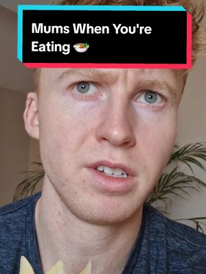 A post by @jjeverettrose on TikTok caption: Mums when you're eating 🍲 #fyp #foryou #relate #mums #eating #banana 